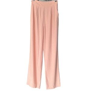 Equipment La Femme Jacquard Print Pink Trouser Size 0